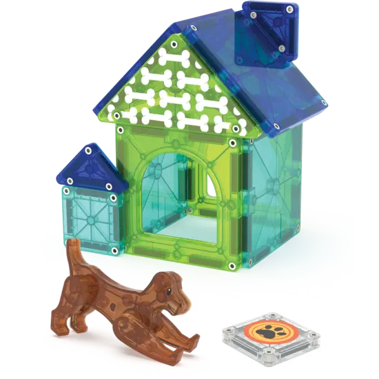 Magna-Tiles Magna-Tiles | Dog House 13 Piece Set