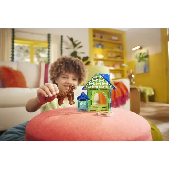 Magna-Tiles Magna-Tiles | Dog House Ensemble de 13 pièces