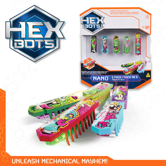 Hex Bots Hex Bots | Nano 5 Pack