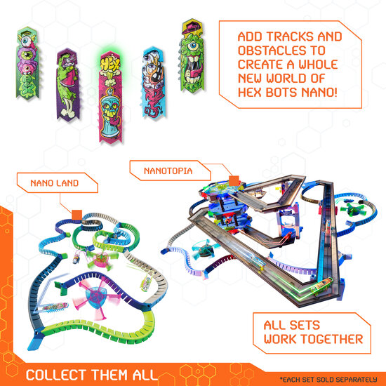 Hex Bots Hex Bots | Nano 5 Pack