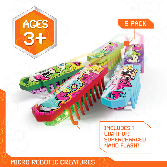 Hex Bots Hex Bots | Nano 5 Stuks