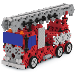 Connect | Blocs de construction M Camion de pompiers / Pelle mécanique à chenilles 241 pièces