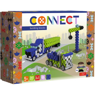 Connect | Bouwstenen L Vrachtwagen / Bouwplaats 281 Stuks