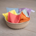 Little Botanic Label Little Botanic Label | Sacs sensoriels à graines, ensemble pastel, 6 pièces