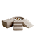 Moje Moje | 3 éléments + piscine à balles - Velours côtelé beige foncé 90 x 30 cm + 200 balles