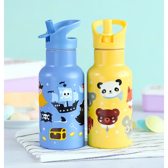 A Little Lovely Company A Little Lovely Company | Edelstahl-Trinkflasche Piraten