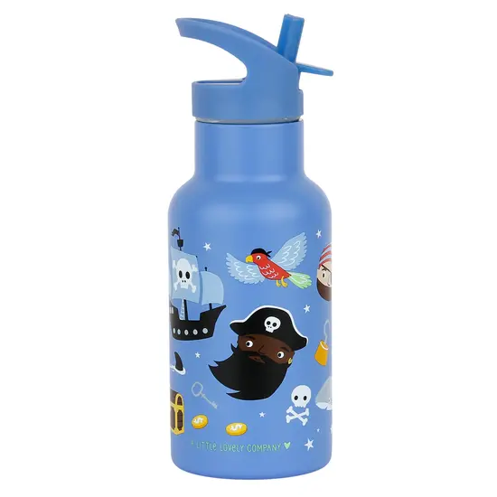 A Little Lovely Company A Little Lovely Company | Edelstahl-Trinkflasche Piraten