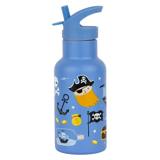 A Little Lovely Company A Little Lovely Company | Stainless Steel Drinking Bottle Pirates