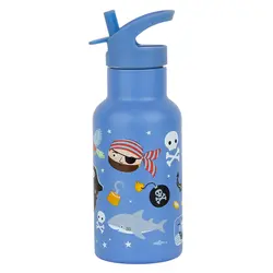 A Little Lovely Company | Stainless Steel Drinking Bottle Pirates