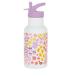 A Little Lovely Company | Stainless Steel Drinking Bottle Flower Garden