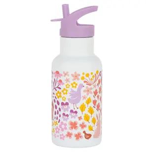 A Little Lovely Company | Edelstahl-Trinkflasche Blumengarten