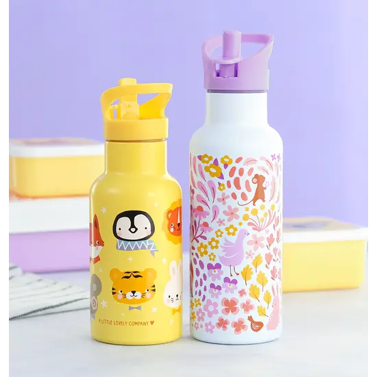 A Little Lovely Company A Little Lovely Company | RVS Drinkfles Dierenvriendjes