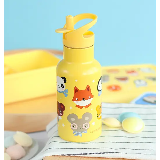 A Little Lovely Company A Little Lovely Company | Bouteille en acier inoxydable Animaux amis