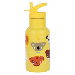 A Little Lovely Company | RVS Drinkfles Dierenvriendjes