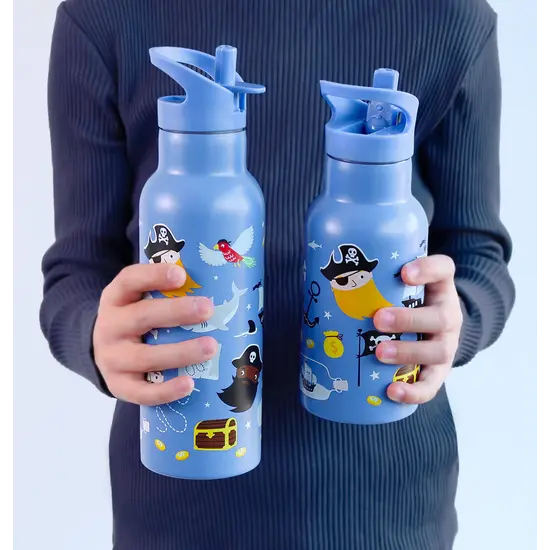 A Little Lovely Company A Little Lovely Company | Cap, Straw & Brush Set Pirates