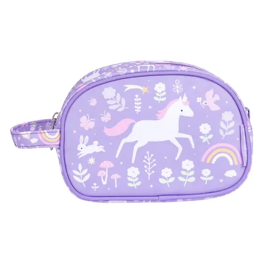 A Little Lovely Company A Little Lovely Company | Trousse de toilette Unicorn Dreams
