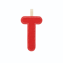 Lilliputiens | Letter T In Omkeerbare Fosforescerende Stof