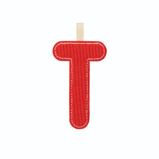 Lilliputiens | Letter T in Reversible Phosphorescent Fabric