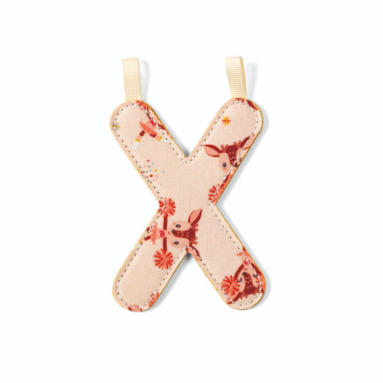 Lilliputiens Lilliputiens | Letter X In Omkeerbare Fosforescerende Stof