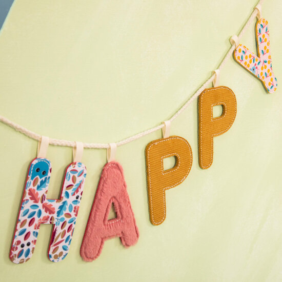 Lilliputiens Lilliputiens | Letter Y In Reversible Phosphorescent Fabric