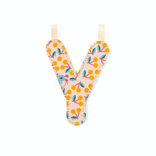Lilliputiens | Letter Y In Reversible Phosphorescent Fabric