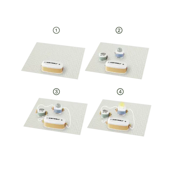 Kidywolf KidyWolf | Kidyelec-Expert Mon premier kit électrique 18 pièces