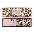 Hello Hossy Hello Hossy | Leopard Socks 4 Pack
