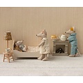 Maileg Maileg | Bed Mouse Off white