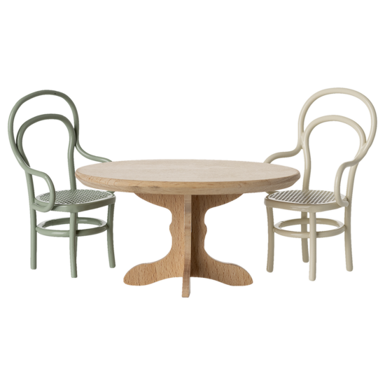 Maileg Maileg | Oval dining table Mouse Nature