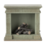 Maileg Maileg | Fireplace Miniature Dusty green