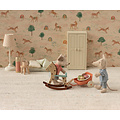 Maileg Maileg | Vintage floor lamp Mouse Sand