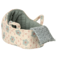 Maileg Maileg | Carry cot Baby mouse Blue