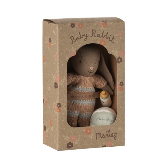 Maileg Maileg | Bunny Set Micro Brown Dusty Rose