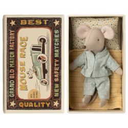 Maileg | Little brother mouse in matchbox