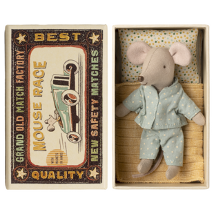 Maileg | Little brother mouse in matchbox