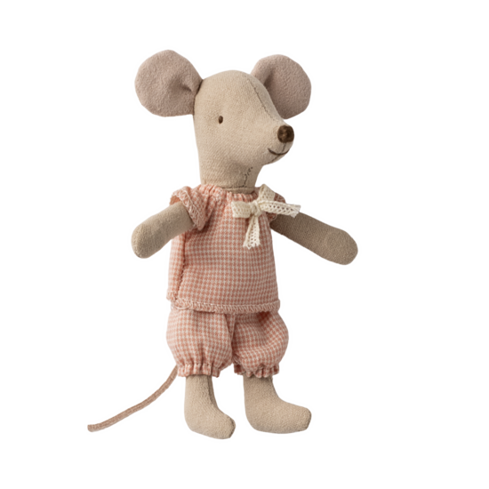 Maileg Maileg | Kleine Schwester Maus in Streichholzschachtel