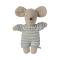 Maileg Maileg | Babymaus in Tragetasche Blau