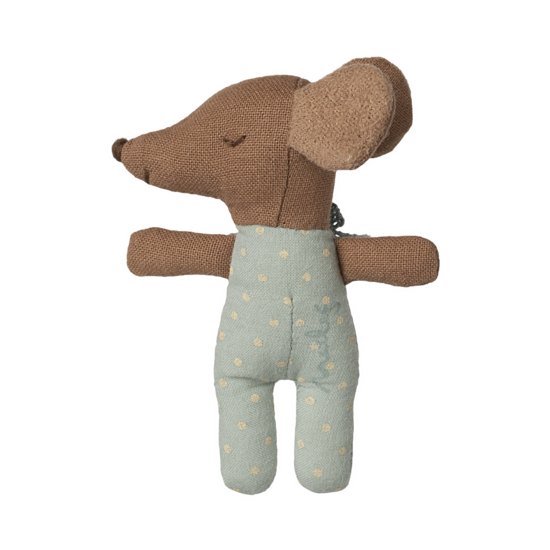 Maileg Maileg | Souris bébé endormie dans une boîte d'allumettes Bleue