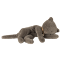 Maileg Maileg | Sleeping Kitten Plush Medium Grey