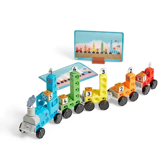Learning Resources Learning Resources | MathLink Cubes Numberblocks Express Train Activity Set
