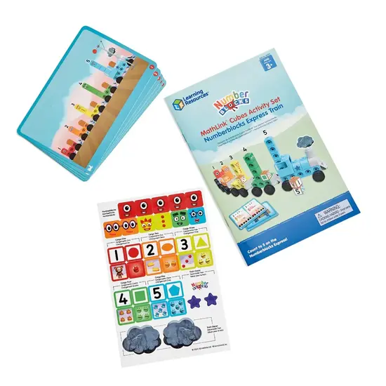 Learning Resources Learning Resources | MathLink Cubes Numberblocks Express Train Activity Set