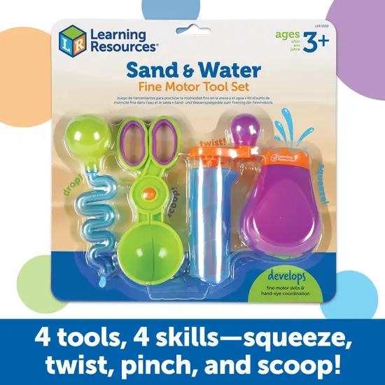Learning Resources Learning Resources | Zand En Water Set Voor De Fijne Motoriek