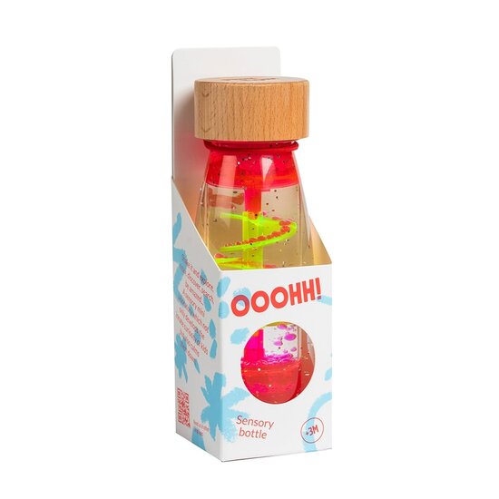 Petit Boum Petit Boum | Sensorische Flasche Spirale Rosa