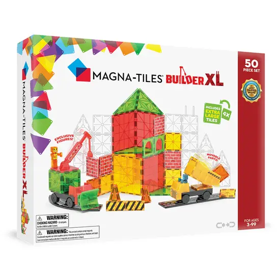 Magna-Tiles Magna-Tiles | Builder XL 50-Piece Set