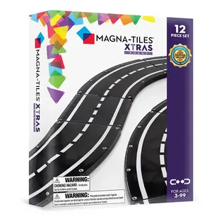 Magna-Tiles | XTRAS Roads 12 Stücke Set