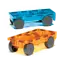Magna-Tiles Magna-Tiles | Cars Blauw & Oranje 2 Stuks Set