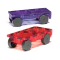 Magna-Tiles Magna-Tiles | Cars Lila & Rot 2 Stück Set