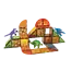 Magna-Tiles Magna-Tiles | Dino World 40 Pièces Set