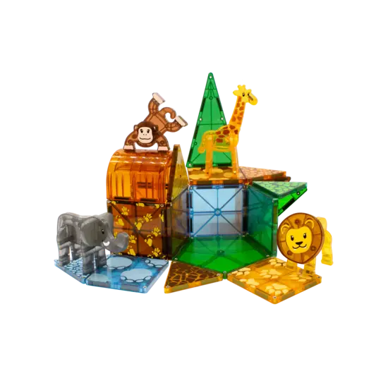 Magna-Tiles Magna-Tiles | Safari Animals 25 Pièces Set