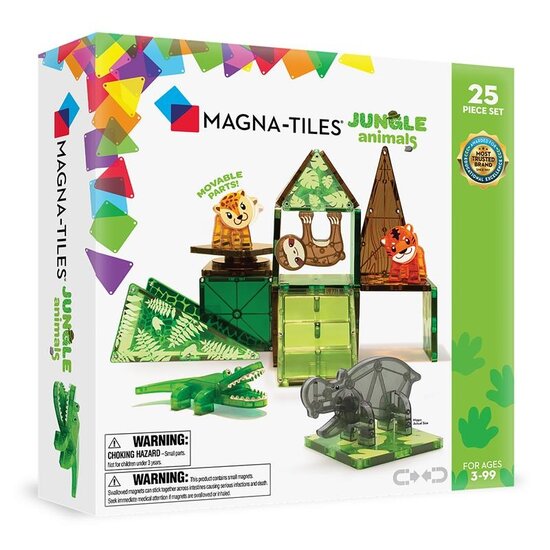 Magna-Tiles Magna-Tiles | Jungle Animals 25 Stücke Set